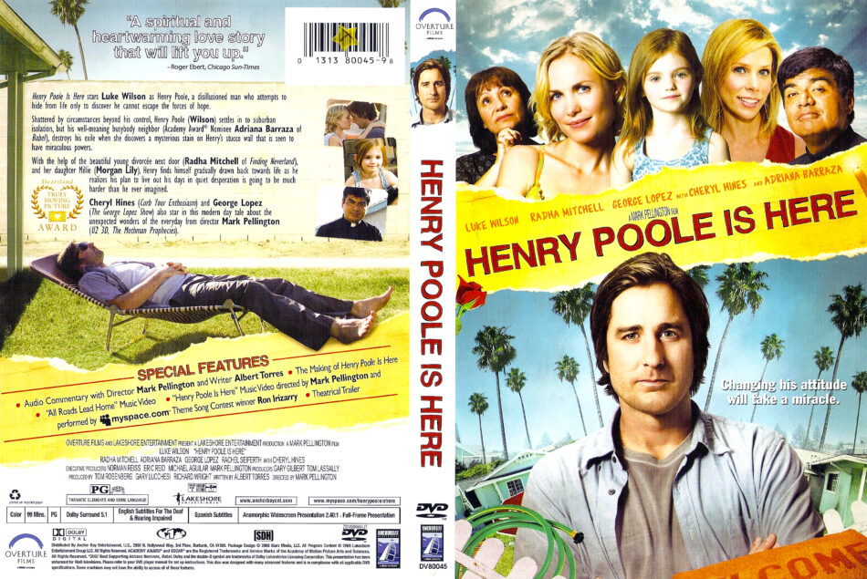 Henry Poole Is Here 08 Ws R1 Movie Dvd