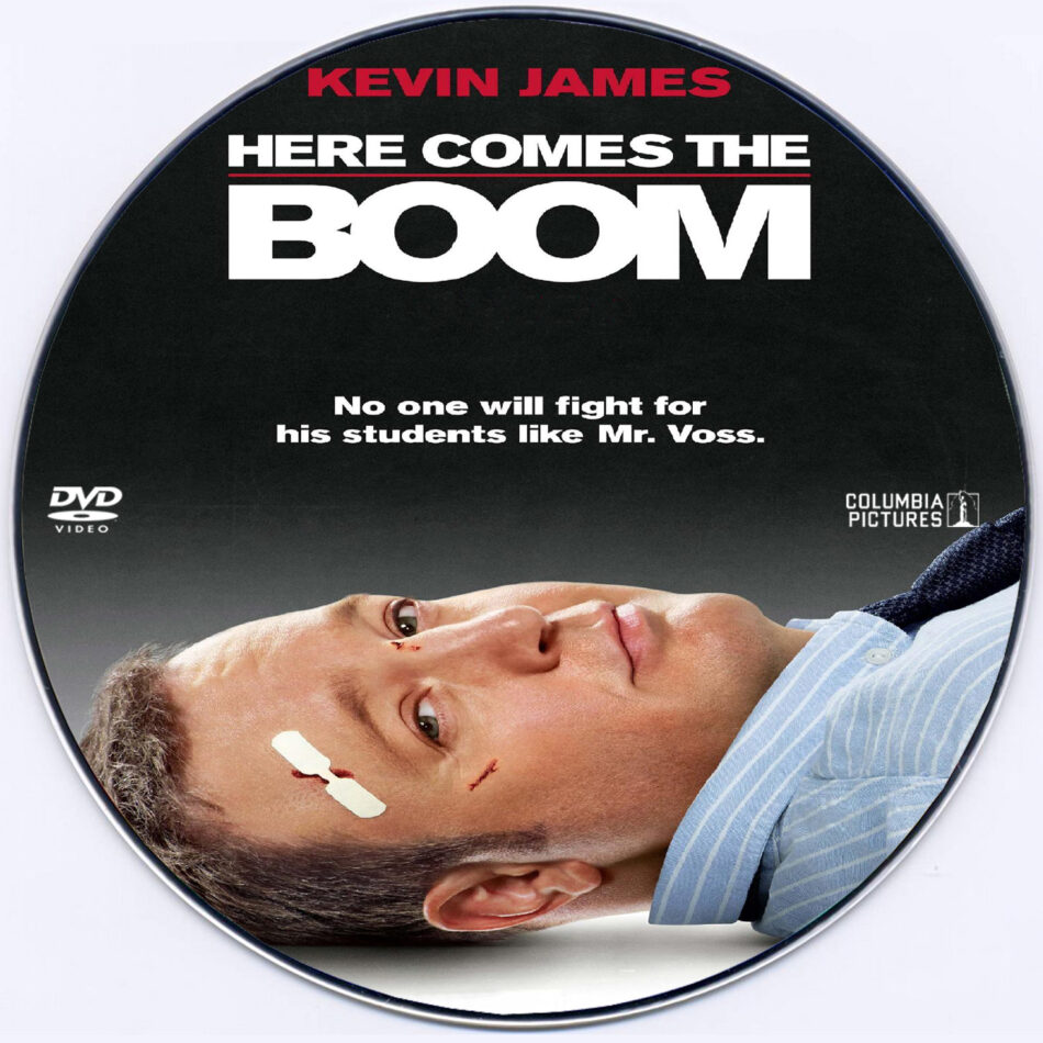 Here Comes The Boom 2012 R0 Custom Dvd Label Movie Dvd Disc Label 0855