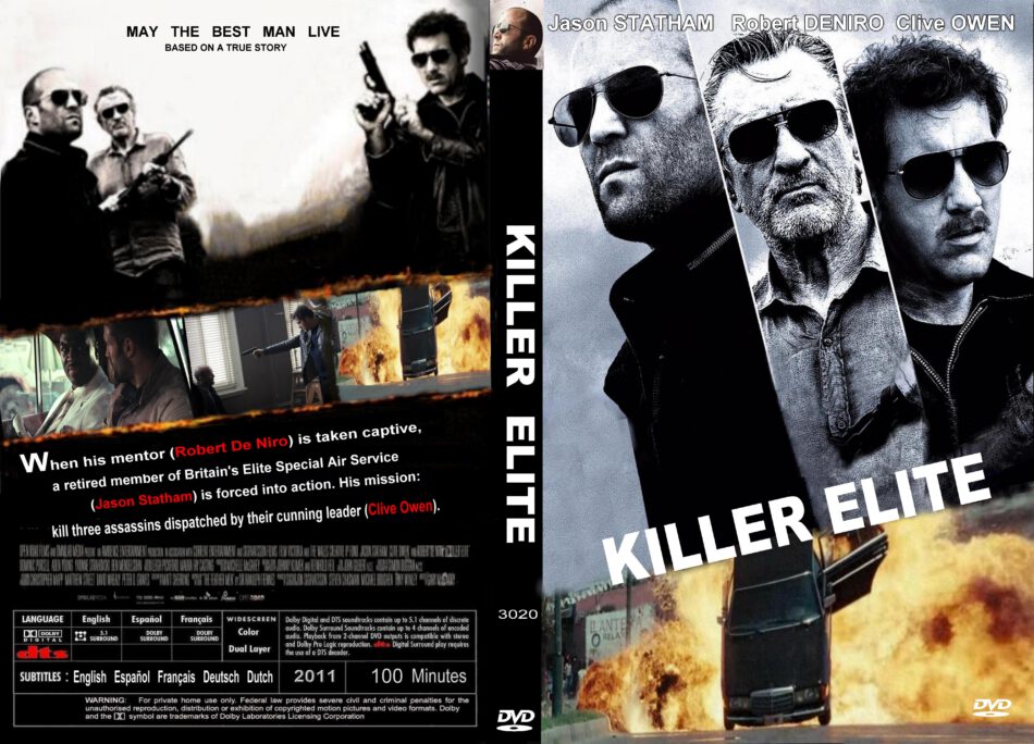 Killer Elite 2011 Cd Cover Dvd Cover Front Cover
