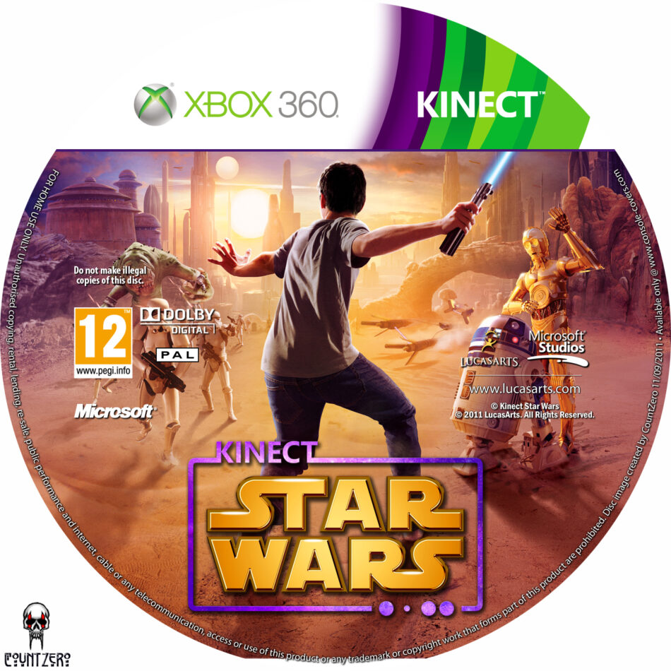 Игры xbox 360 телефон. Kinect Star Wars Xbox 360. Kinect Star Wars для Xbox 360 для Xbox 360 обложка. Xbox 360 кинект диск. Игровые диски для Xbox 360 Звёздные войны.