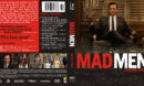 Mad Men Season 1-2-3-4 Front Blu-Ray Covers