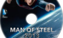 Man of Steel (2013) R1 Custom DVD Labels