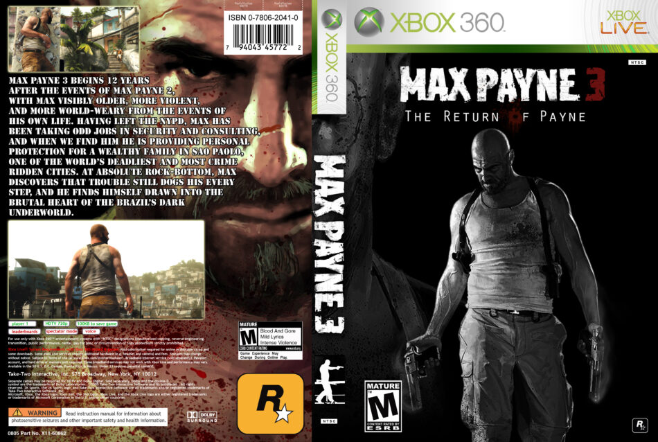 max payne 3 cover