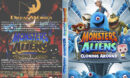 Monsters vs. Aliens Cloning Around (2013) R1 custom dvd cover