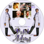 patch adams dvd label