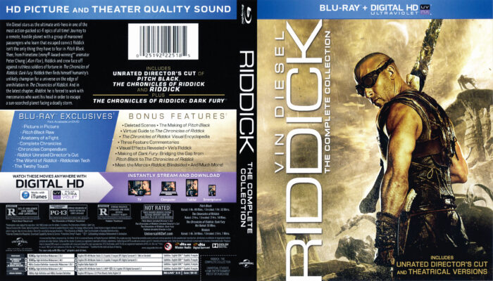 Riddick_The_Complete_Collection_blu-ray dvd cover