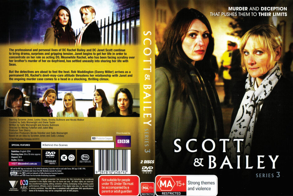 Scott & Bailey dvd cover