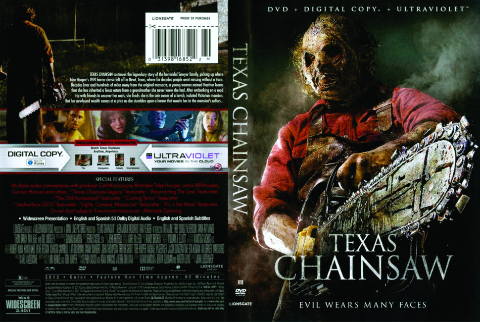 The Texas Chainsaw Massacre Wrong Turn Dvd