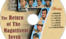 The Return of the Magnificent Seven (1966) R1 Custom DVD Label