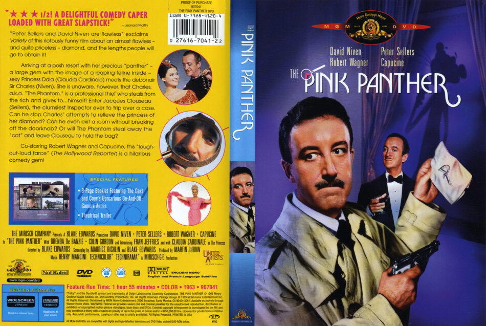 The Pink Panther Dvd Cover