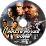 white house down dvd label