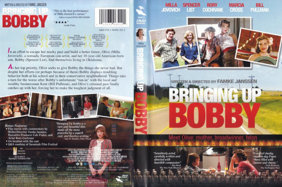 Bringing Up Bobby (2011) WS R1 - Movie DVD - CD Label, DVD Cover, Front ...