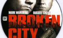 Broken City (2013) R0 Custom DVD Label