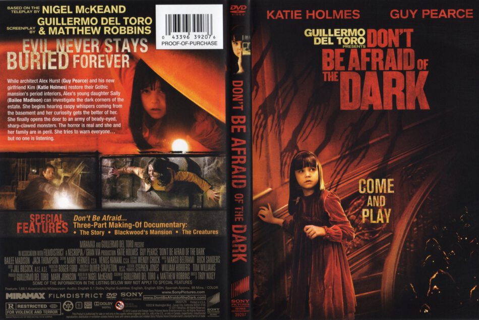 Don T Be Afraid Of The Dark 10 Ws R1 Movie Dvd Cd Label Dvd Cover Front Cover