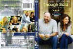 enough said dvd cover