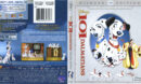 101 Dalmatians (1961) Blu-Ray DVD Cover & Label