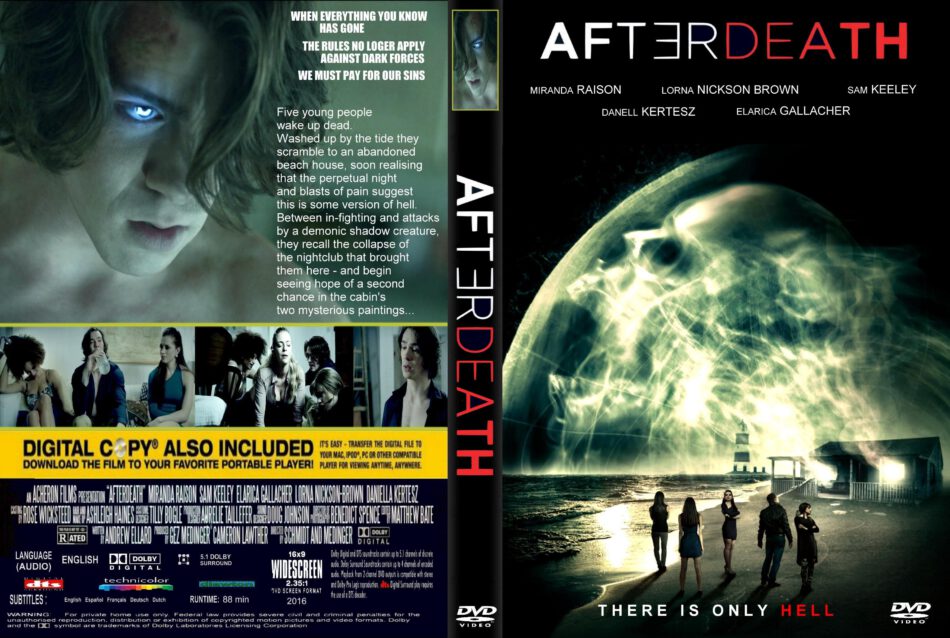 AfterDeath DVD Cover (2016) R2 Custom Art