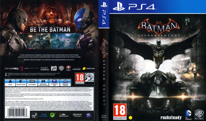 Batman - Arkham Knight dvd cover