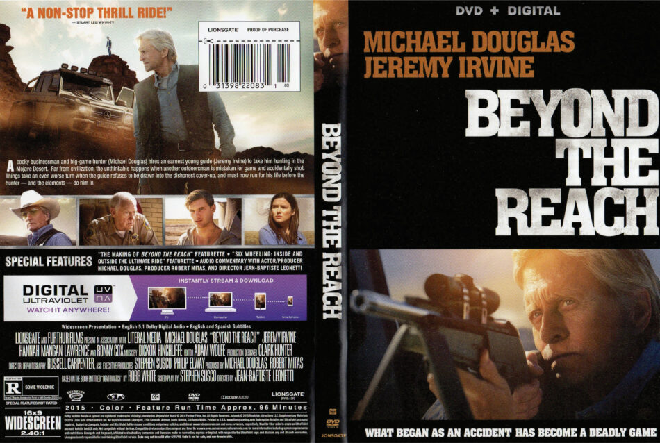 Beyond the Reach dvd coverBeyond the Reach dvd cover