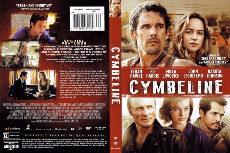 Cymbeline dvd cover
