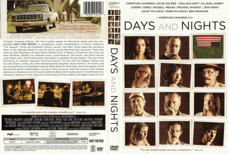 days and nights dvd cover