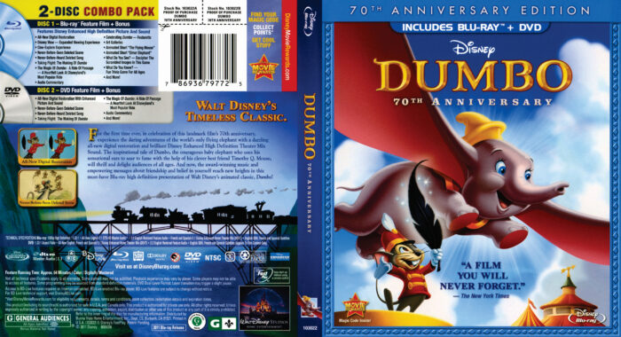 dumbo dvd cover