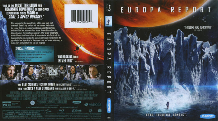 europa report blu-ray dvd cover