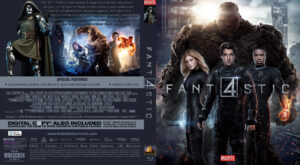 fantastic four blu-ray dvd cover