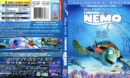 Finding Nemo (2003) R1 Blu-Ray DVD Cover & Label
