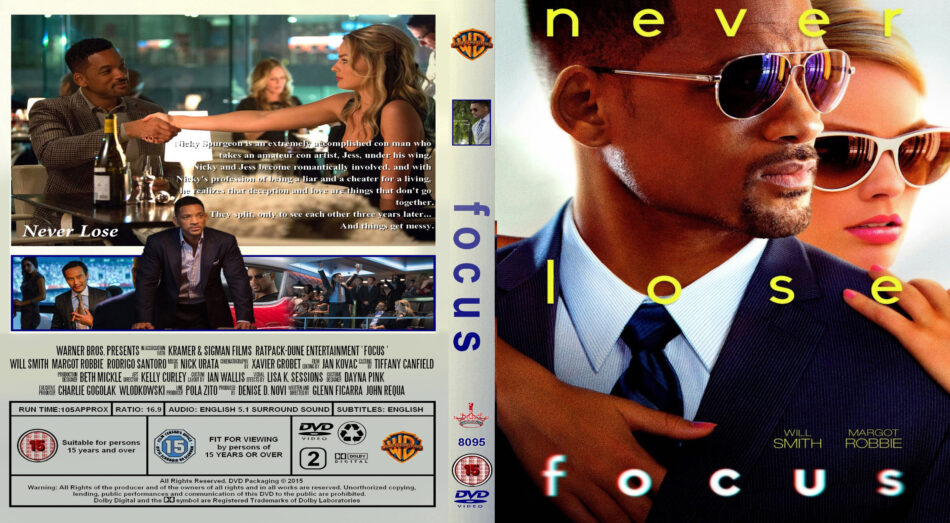 Focus 2015 blu-ray dvd cover