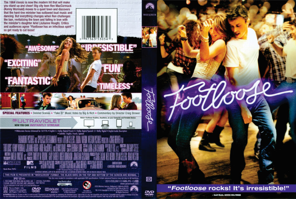 Footloose DVD Cover (2011) R1