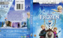 Frozen (2013) R1 Blu-Ray DVD Cover & Label