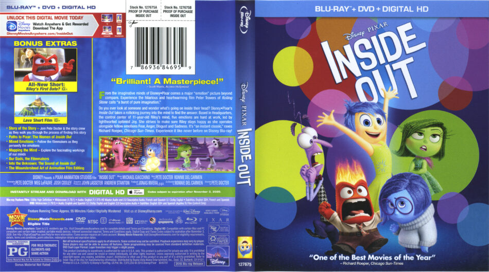 Inside Out Dvd Cover