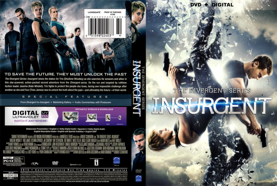 Insurgent dvd cover