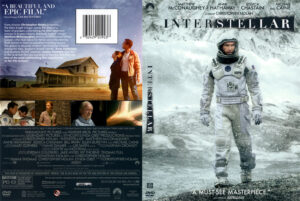 Interstellar front dvd cover