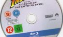 Indiana Jones und das Königreich des Kristallschädels (2008) R2 Blu-Ray DVD Label German