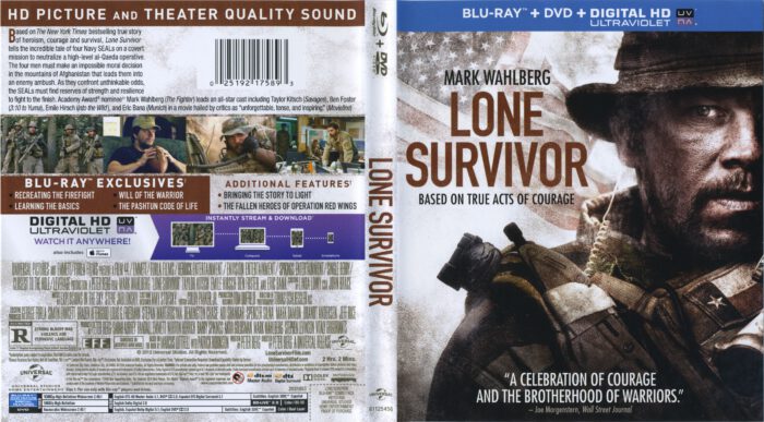 Lone Survivor - DVD Blu-ray 2014 25192175893