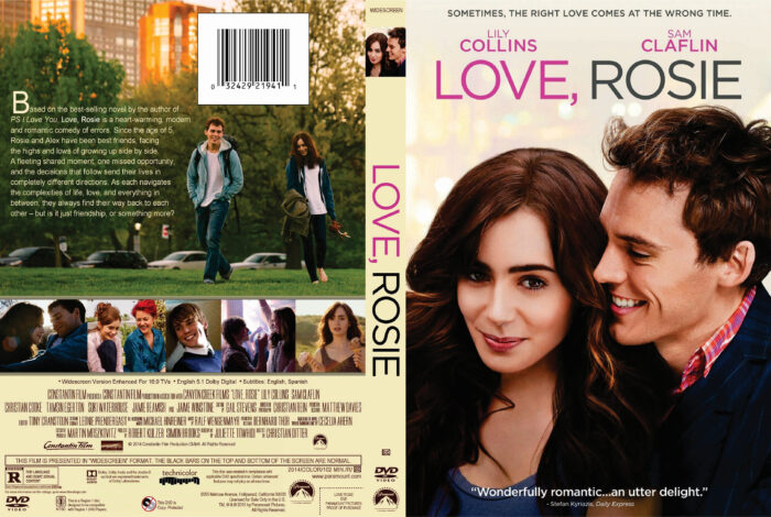 Love, Rosie dvd cover