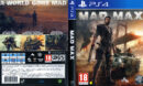 Mad Max (2015) Pal PS4 DVD Cover