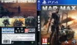 Mad Max ps4 dvd cover