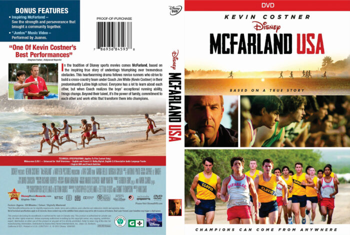 McFarland, USA DVD COVER