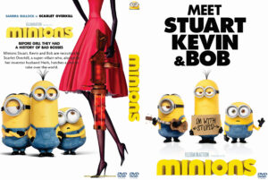 minions dvd cover