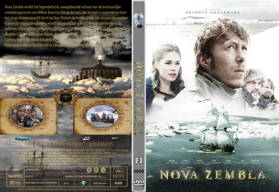 Nova Zembla DVD Cover (2011) R2 DUTCH Custom