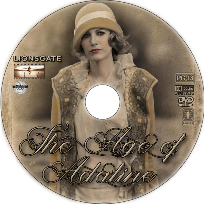 the age of adaline dvd label