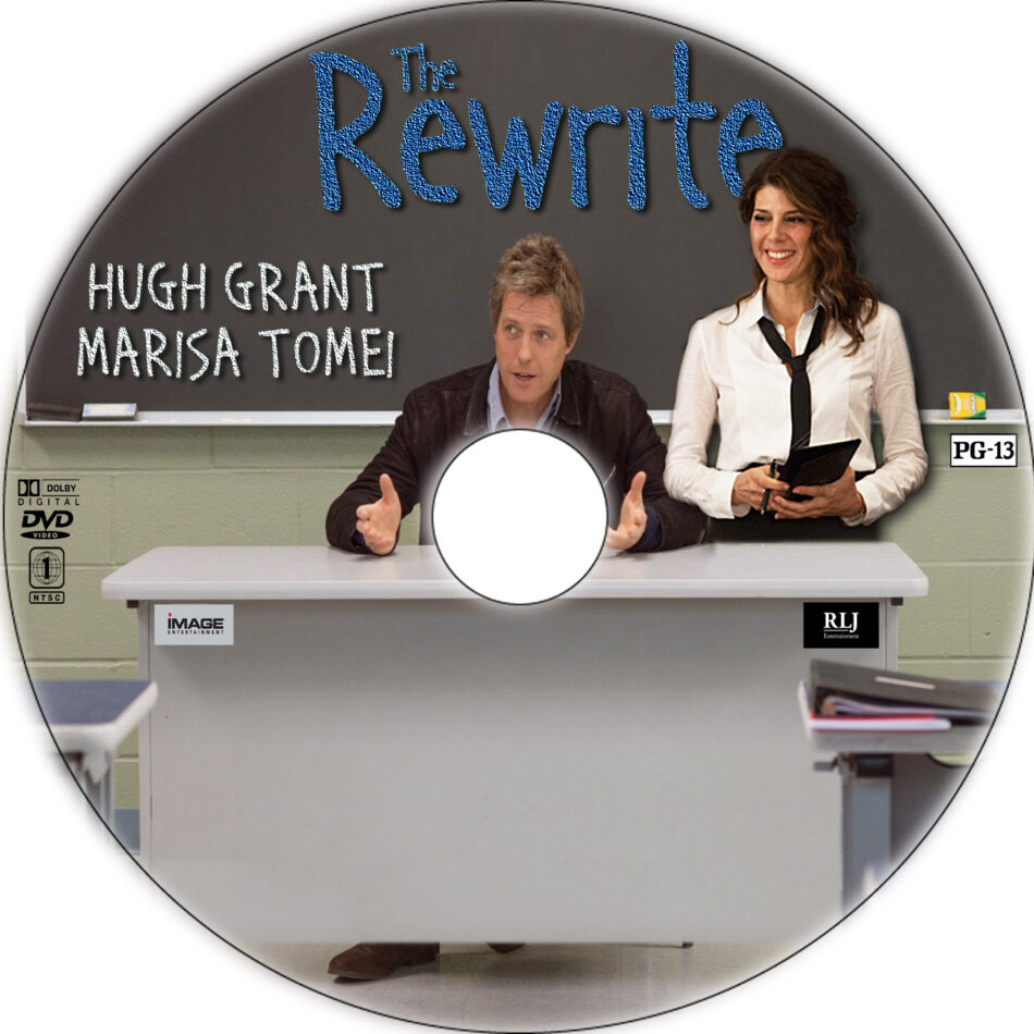 the rewrite dvd label