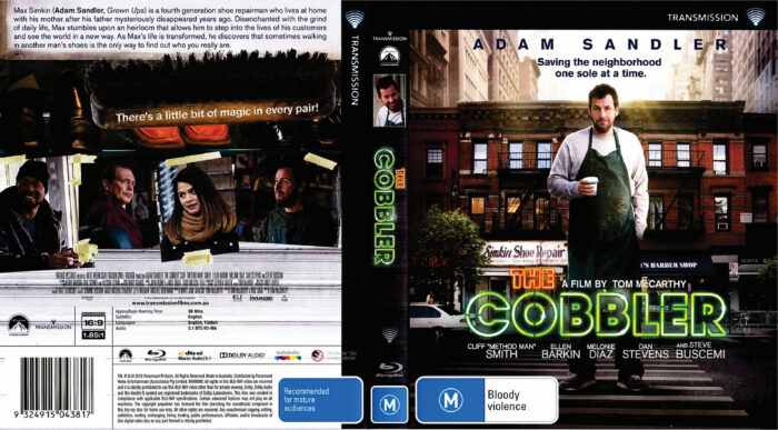 the cobbler blu-ray dvd cover