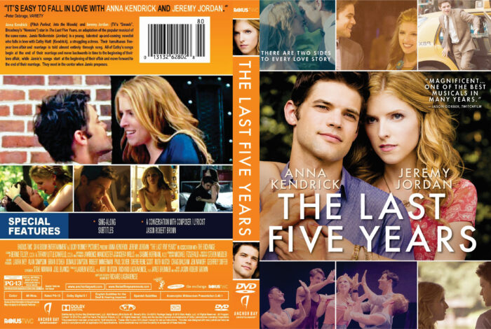 The Last Five Years dvd cover