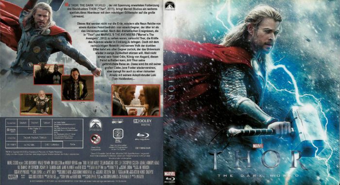 THOR: The Dark World (Kingdom) Blu-Ray German (2013)