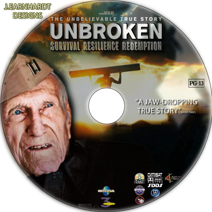 unbroken dvd label