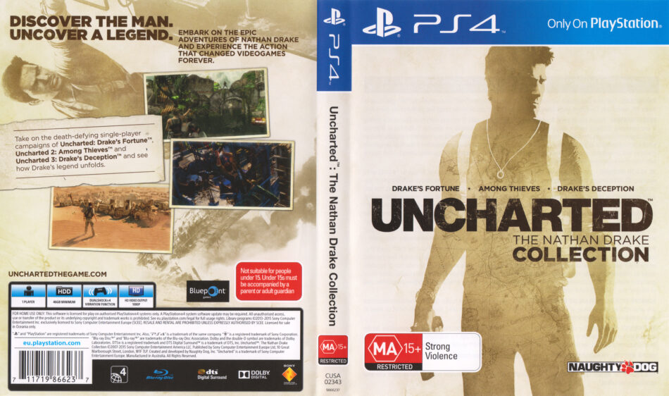 uncharted the collection ps4